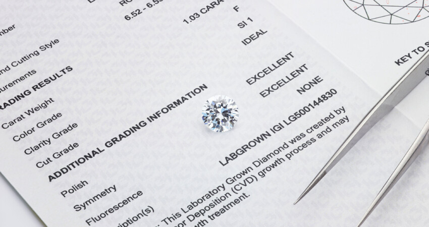 Diamond grading gives you valuable insight into the quality of your diamond.