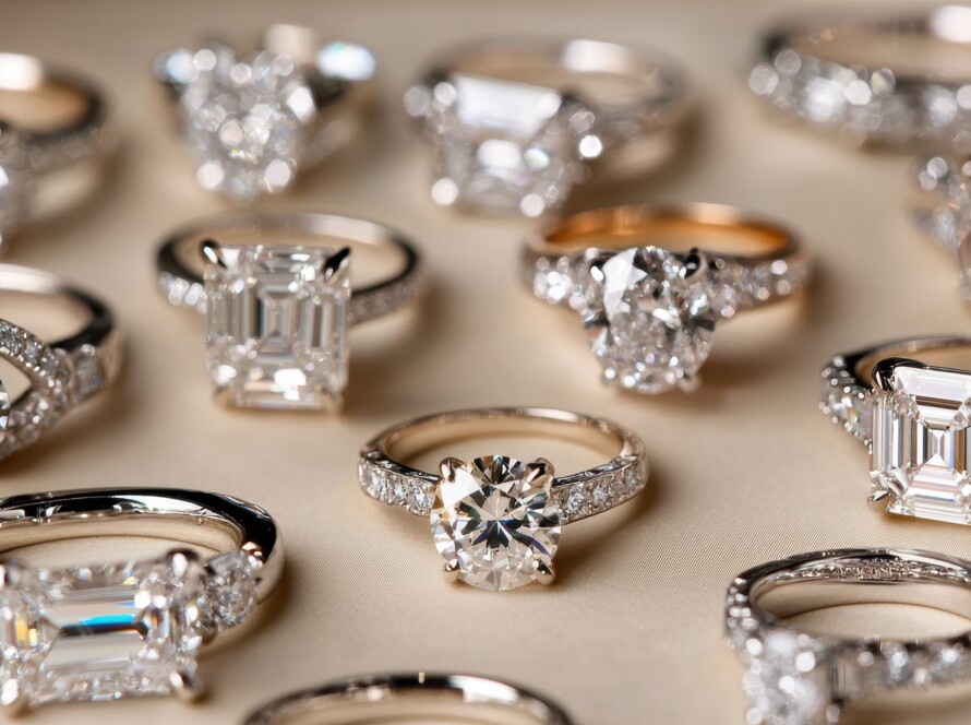 Find the perfect wedding jewelry in Dallas.